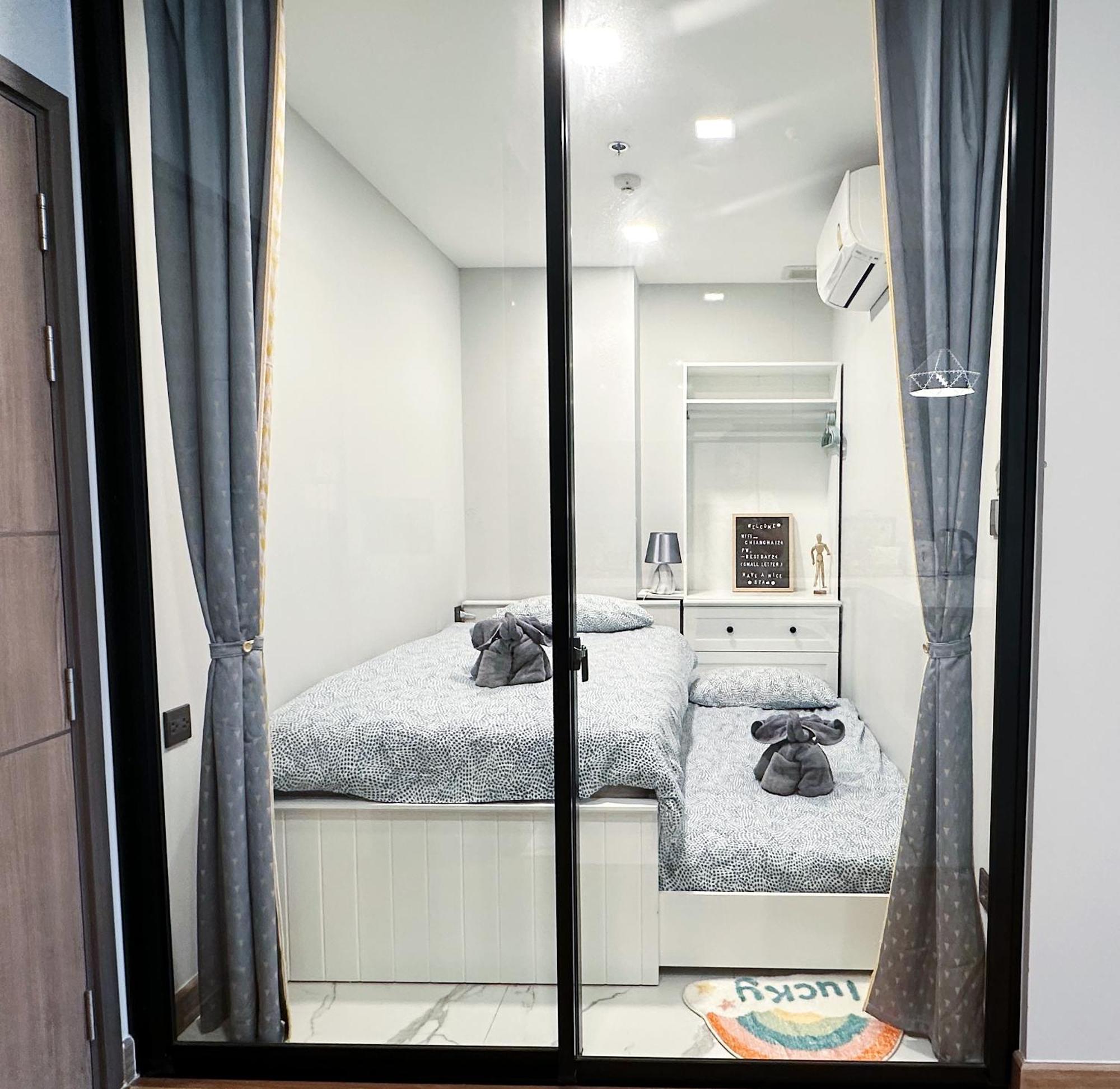 New & Cozy 2 Bedroom @ The Astra Sky River Chiang Mai Exterior foto